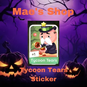 Tycoon Tears sticker