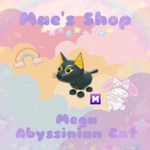 ⭐️ Mega Abyssinian Cat
