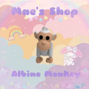 ⭐️ Albino Monkey
