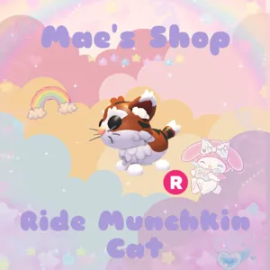 ⭐️ Ride Munchkin Cat