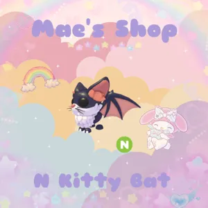 ⭐️ Neon Kitty Bat