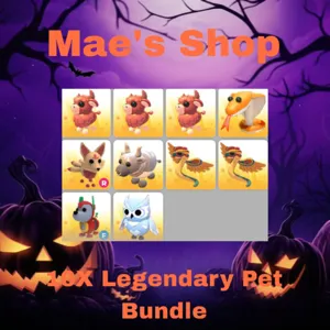 🎃 10X Legendary Bundle