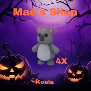🎃 4X Koala Adopt Me