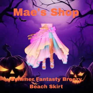 Summer Fantasty Breezy Beach Skirt