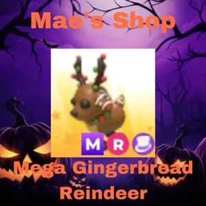 MR Gingerbread Reindeer