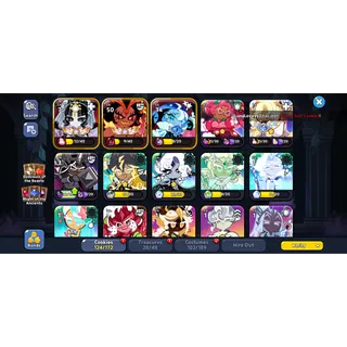 Stacked cookie run kingdom account | limited k-pop collab cookies + more | 150k crystals | 2m coins
