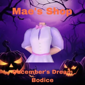 🎃 December’s Dream Bodice