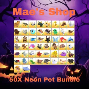 🎃 50X Neon Pet Bundle