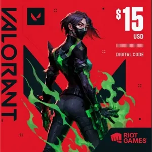 $15.00 Valorant Gift Card (PC) UNITED STATES