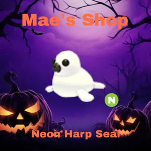 🎃 Neon Harp Seal