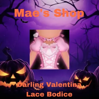 🎃 Darling Valentina Lace Bodice