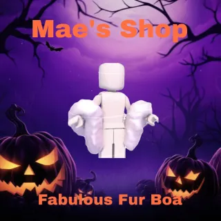 🎃 Fabulous Fur Boa