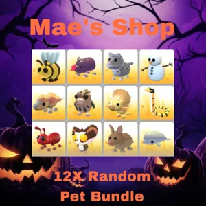 🎃 12X Random Pet Bundle