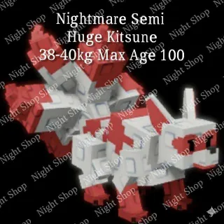 Nightmare Red Kitsune