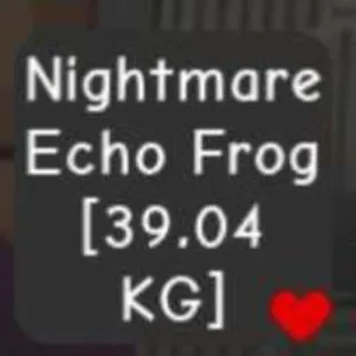 Semi Huge Echo Frog (Pre-Orders)