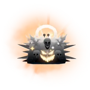 Spiked nightmare purse