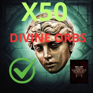 Path of Exile 2 DIVINE ORB X50 POE