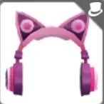 pink cat headphones