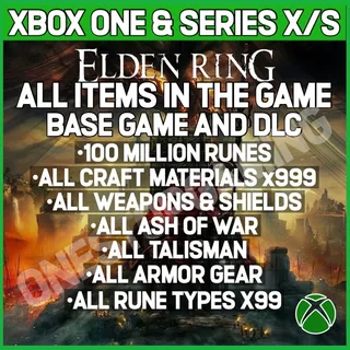 Elden ring All items DLC + Base Game