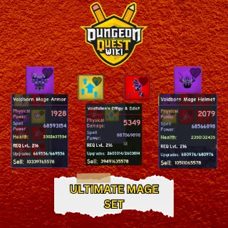 DUNGEON QUEST | ULTIMATE MAGE SET