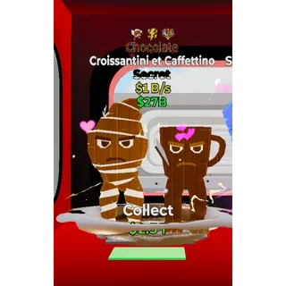 Chocolate Croissantini Et Caffettino 3 Traited 1B/s