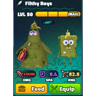 SPONGEBOB TOWER DEFENSE | SBTD | FILTHY BOYS