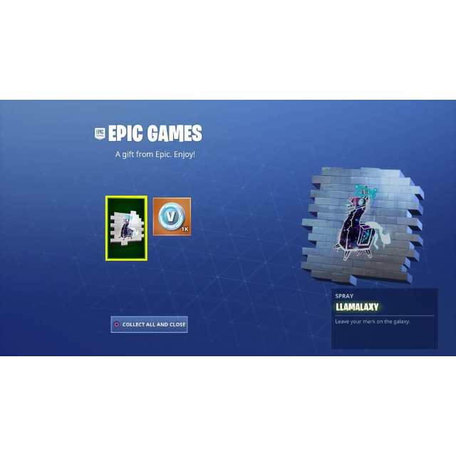 Fortnite Llamalaxy Code