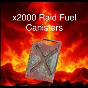x2000 Raid Fuel Cans