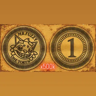 x500k Mr.Fuzzy Tokens