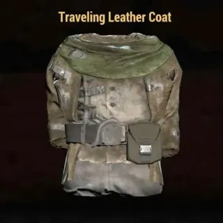 Traveling Leather Coat