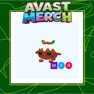 mfr christmas pudding pup