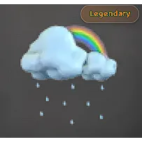 rain cloud hat