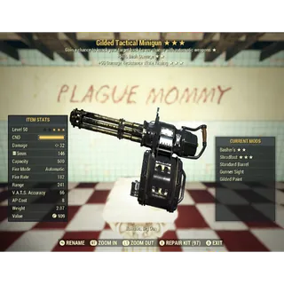 Rare Injected Developer Effect | Concussive Minigun