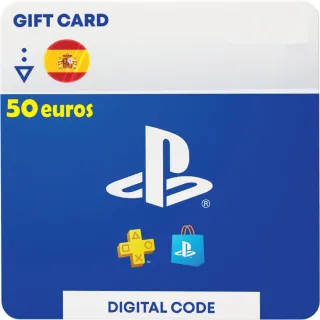 €50.00 EUR PlayStation Store 50  Euros PSN Spain ONLY Speed Delivery