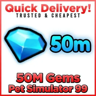 50M Gems (PS99) - Roblox Game Items - Gameflip