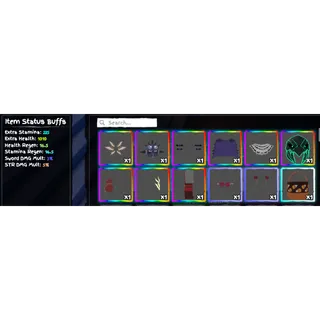bundle buff items - gpo ( good set buff right now )