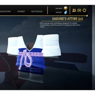 Sasuke's Attire - Attack on Titan Revolution (AOTR)