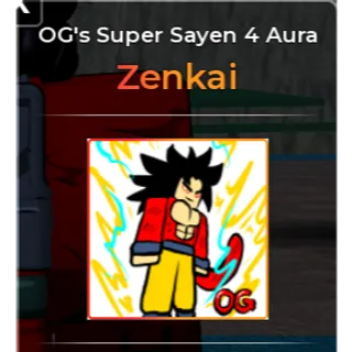 OG aura ssj4 - Dragon soul