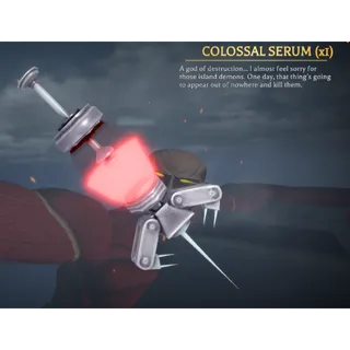 Colossal Serum - Attack on Titan Revolution (AOTR)