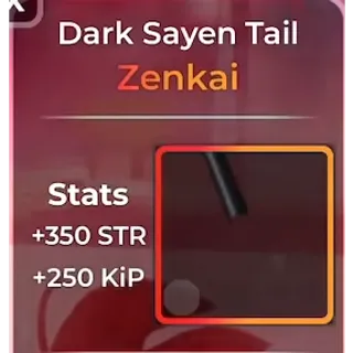 Dark sayen tail - Dragon soul