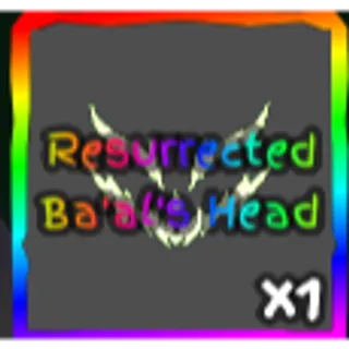 Resurrected baal head - GPO