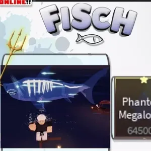  🔥 Roblox Fisch | Phantom Megalodon | Cheapest | Fast delivery🔥