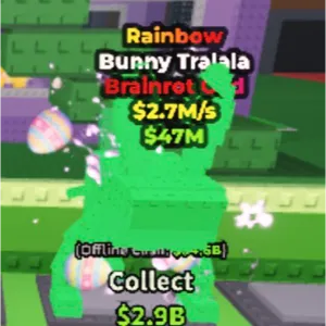 rainbow bunny tralala