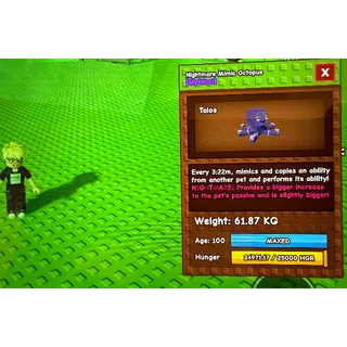 Nightmare mimic octopus 60+kg