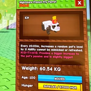 NM french fry ferret