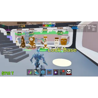 Pack Chocolate Secret (4 Brainrots) | Steal the Brainrot | Fortnite