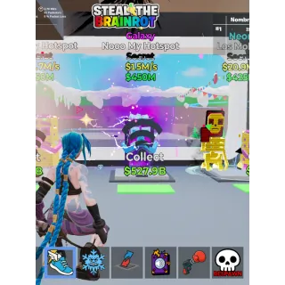 Galaxy Nooo My Hotspot (Glitch) | Steal the Brainrot | Fortnite