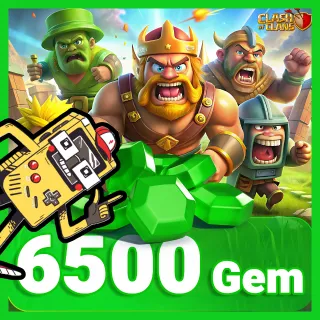 💎[Clash of Clans] 💎 6.500 Gem TOP UP 💎 6500 Gem - On your own account 💎 TOP UP 💎