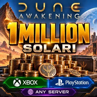 1 MILLION SOLARI DUNE AWAKENING XBOX & PS ANY SERVER