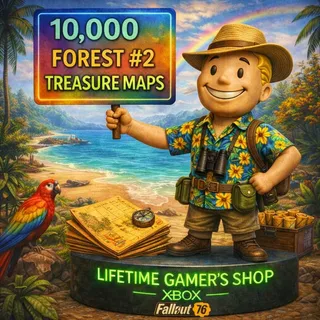 10,000 Forest #2 Treasure Maps